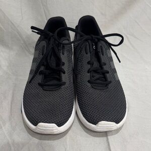 Adidas Black and Gray Kids Sneakers